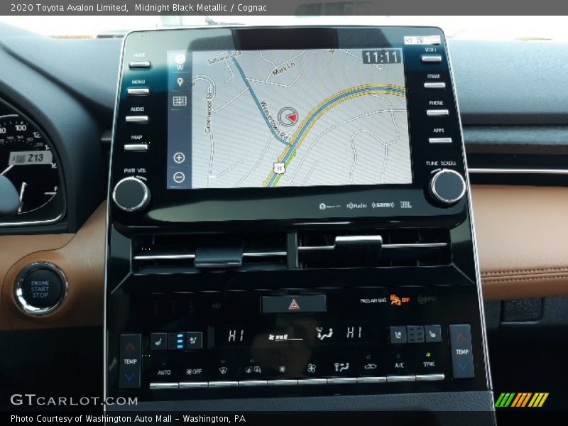 Midnight Black Metallic / Cognac 2020 Toyota Avalon Limited