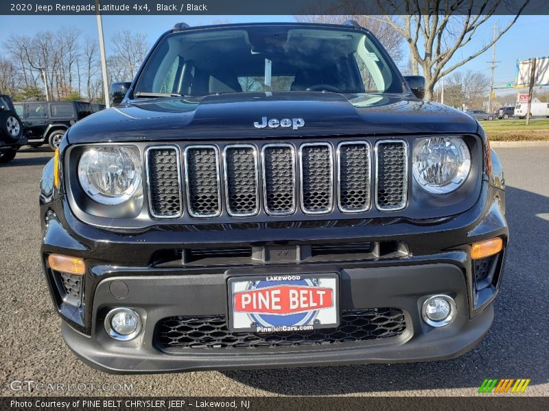 Black / Black 2020 Jeep Renegade Latitude 4x4