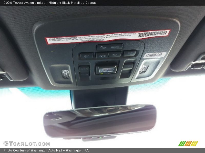 Midnight Black Metallic / Cognac 2020 Toyota Avalon Limited