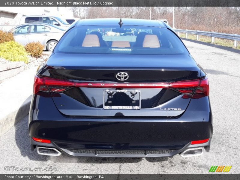 Midnight Black Metallic / Cognac 2020 Toyota Avalon Limited