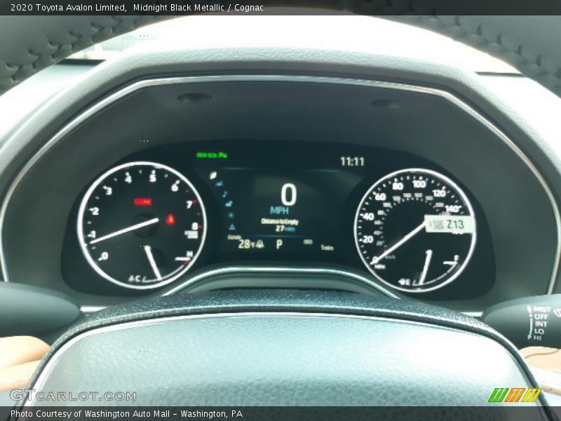Midnight Black Metallic / Cognac 2020 Toyota Avalon Limited