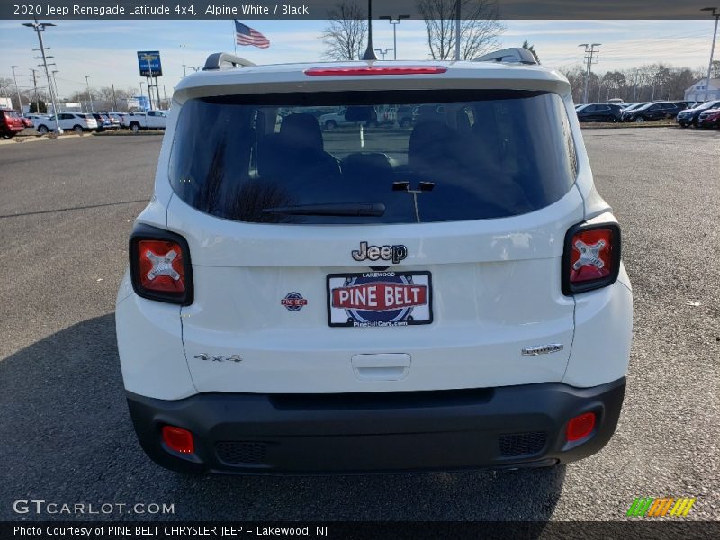 Alpine White / Black 2020 Jeep Renegade Latitude 4x4