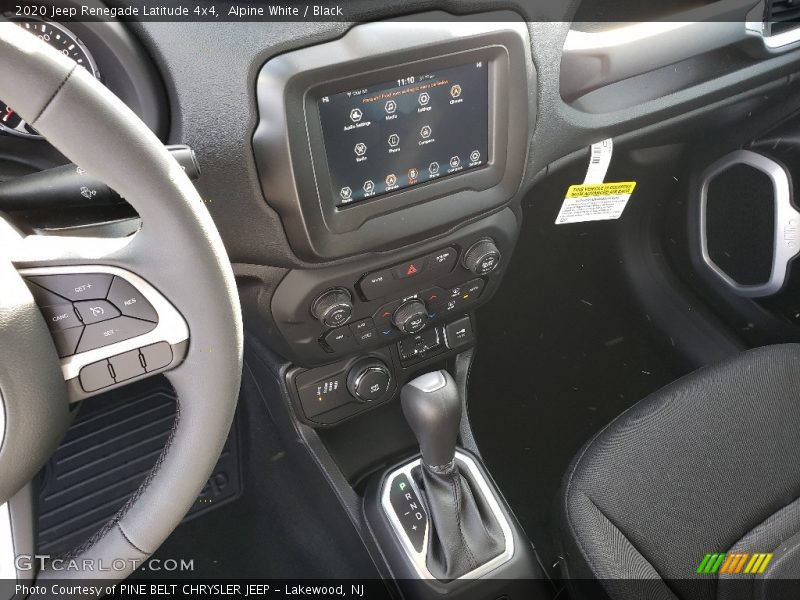 Alpine White / Black 2020 Jeep Renegade Latitude 4x4