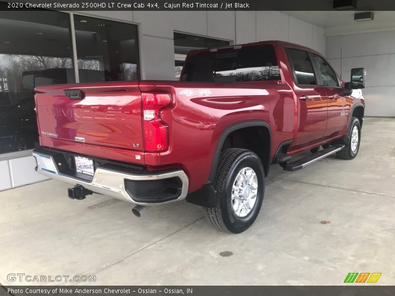 Cajun Red Tintcoat / Jet Black 2020 Chevrolet Silverado 2500HD LT Crew Cab 4x4