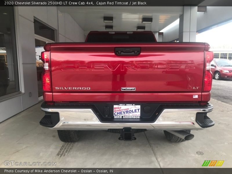 Cajun Red Tintcoat / Jet Black 2020 Chevrolet Silverado 2500HD LT Crew Cab 4x4