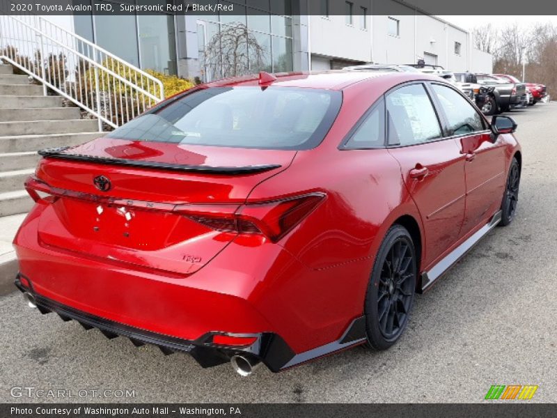  2020 Avalon TRD Supersonic Red