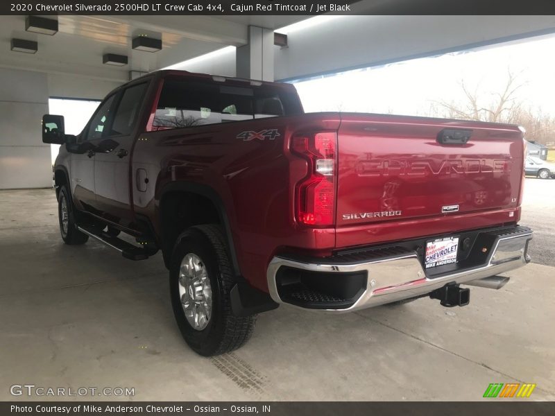 Cajun Red Tintcoat / Jet Black 2020 Chevrolet Silverado 2500HD LT Crew Cab 4x4
