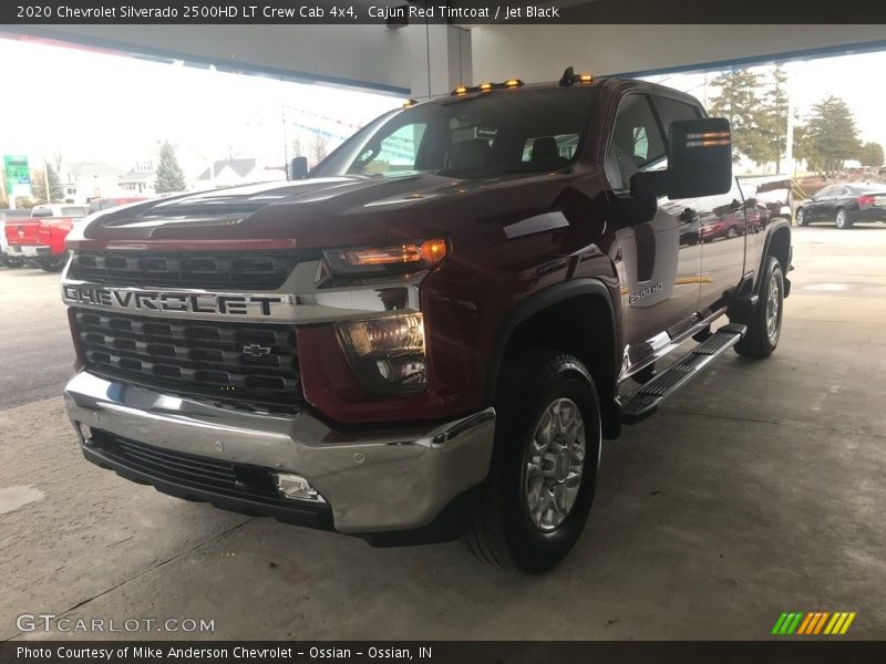 Cajun Red Tintcoat / Jet Black 2020 Chevrolet Silverado 2500HD LT Crew Cab 4x4