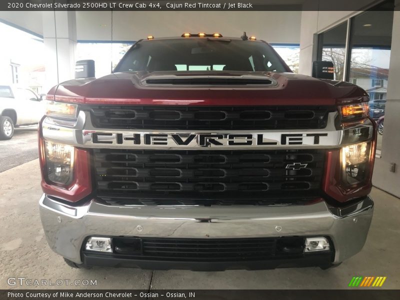 Cajun Red Tintcoat / Jet Black 2020 Chevrolet Silverado 2500HD LT Crew Cab 4x4