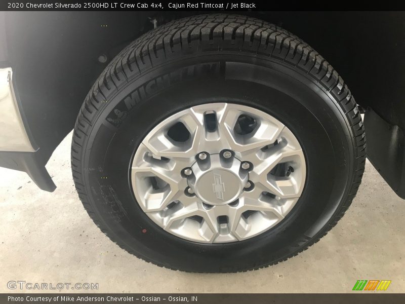 Cajun Red Tintcoat / Jet Black 2020 Chevrolet Silverado 2500HD LT Crew Cab 4x4