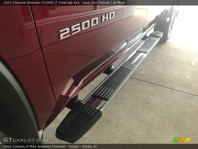 Cajun Red Tintcoat / Jet Black 2020 Chevrolet Silverado 2500HD LT Crew Cab 4x4