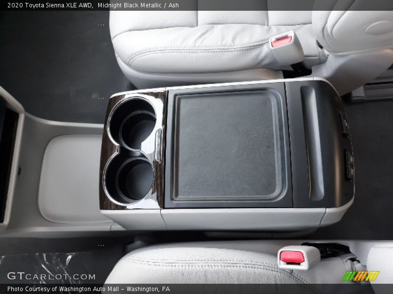 Midnight Black Metallic / Ash 2020 Toyota Sienna XLE AWD