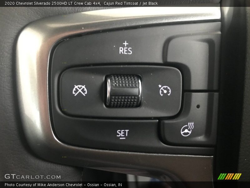 Cajun Red Tintcoat / Jet Black 2020 Chevrolet Silverado 2500HD LT Crew Cab 4x4