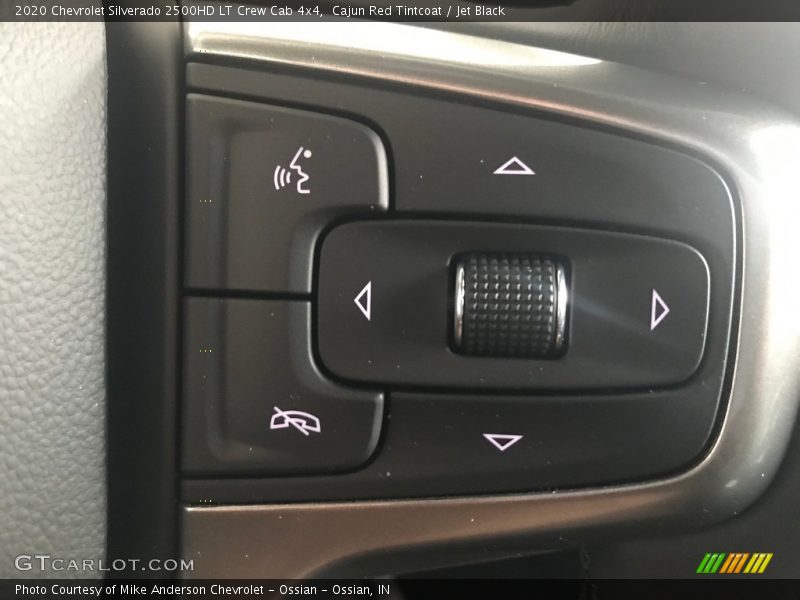 Cajun Red Tintcoat / Jet Black 2020 Chevrolet Silverado 2500HD LT Crew Cab 4x4