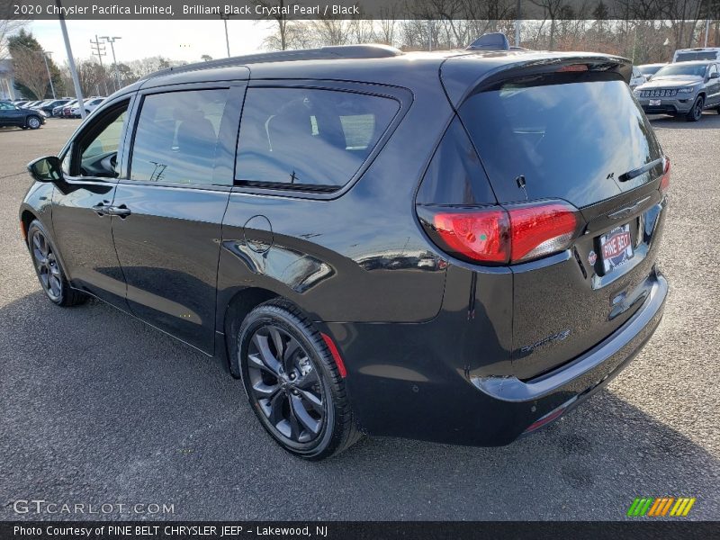 Brilliant Black Crystal Pearl / Black 2020 Chrysler Pacifica Limited