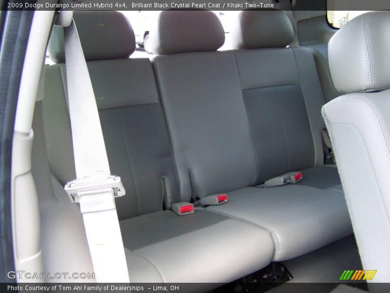 Brilliant Black Crystal Pearl Coat / Khaki Two-Tone 2009 Dodge Durango Limited Hybrid 4x4