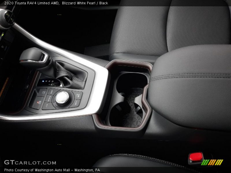 Blizzard White Pearl / Black 2020 Toyota RAV4 Limited AWD