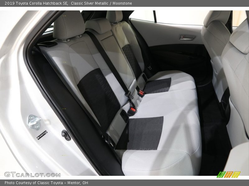 Rear Seat of 2019 Corolla Hatchback SE