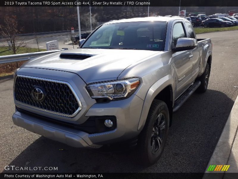 Silver Sky Metallic / TRD Graphite 2019 Toyota Tacoma TRD Sport Access Cab 4x4