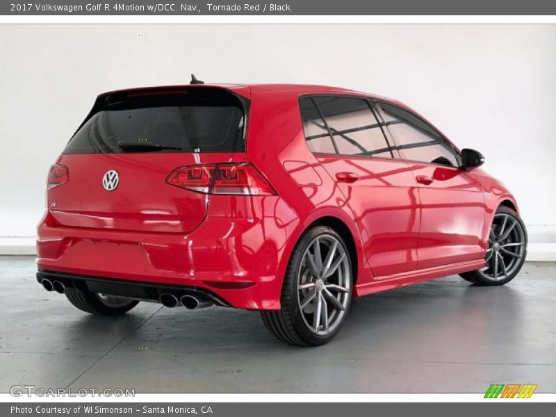 Tornado Red / Black 2017 Volkswagen Golf R 4Motion w/DCC. Nav.