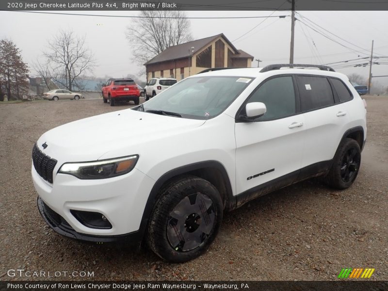 Bright White / Black 2020 Jeep Cherokee Latitude Plus 4x4