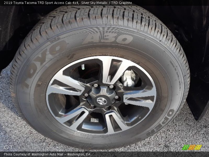 Silver Sky Metallic / TRD Graphite 2019 Toyota Tacoma TRD Sport Access Cab 4x4