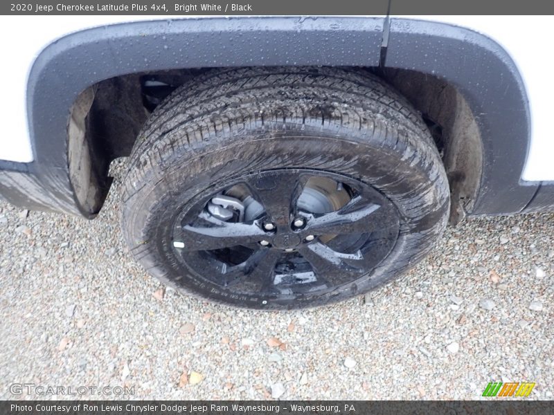 Bright White / Black 2020 Jeep Cherokee Latitude Plus 4x4