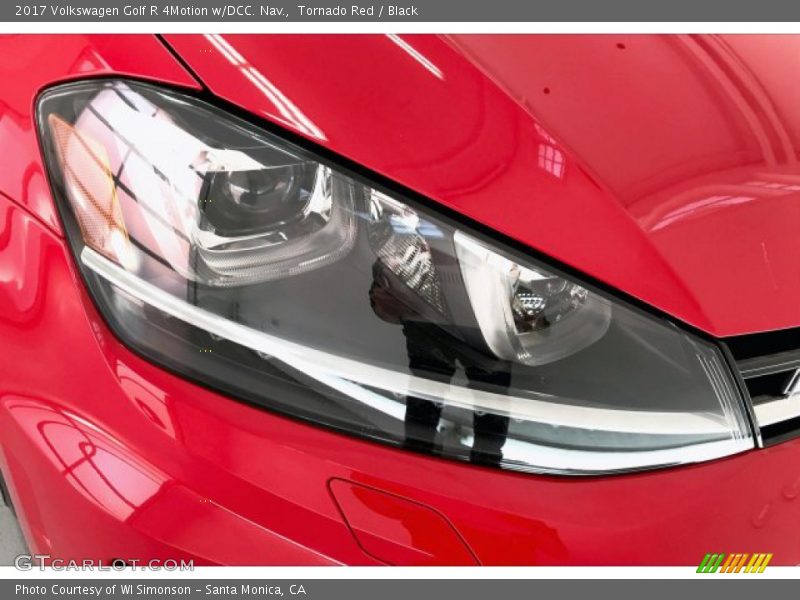 Tornado Red / Black 2017 Volkswagen Golf R 4Motion w/DCC. Nav.