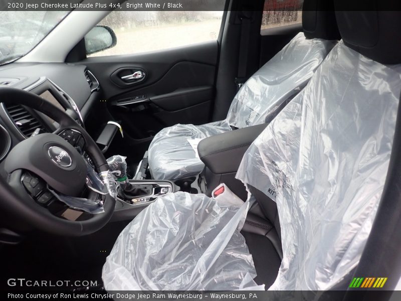 Bright White / Black 2020 Jeep Cherokee Latitude Plus 4x4