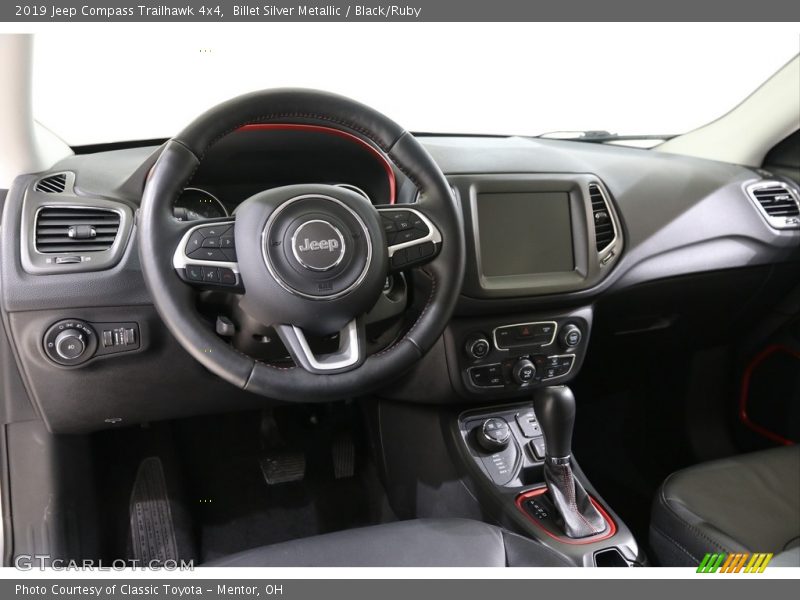 Dashboard of 2019 Compass Trailhawk 4x4