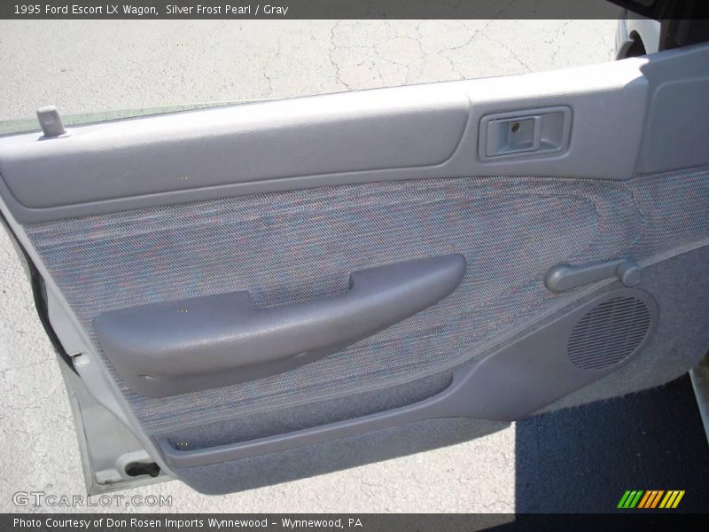 Silver Frost Pearl / Gray 1995 Ford Escort LX Wagon