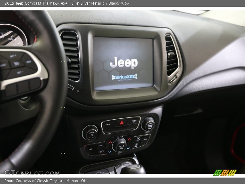 Controls of 2019 Compass Trailhawk 4x4