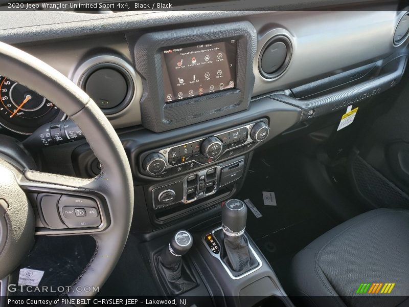 Black / Black 2020 Jeep Wrangler Unlimited Sport 4x4