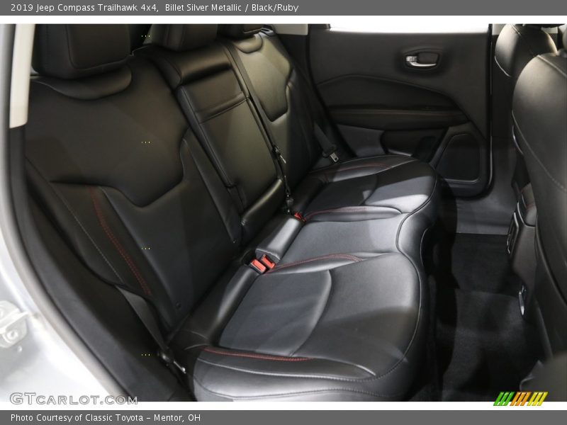 Rear Seat of 2019 Compass Trailhawk 4x4