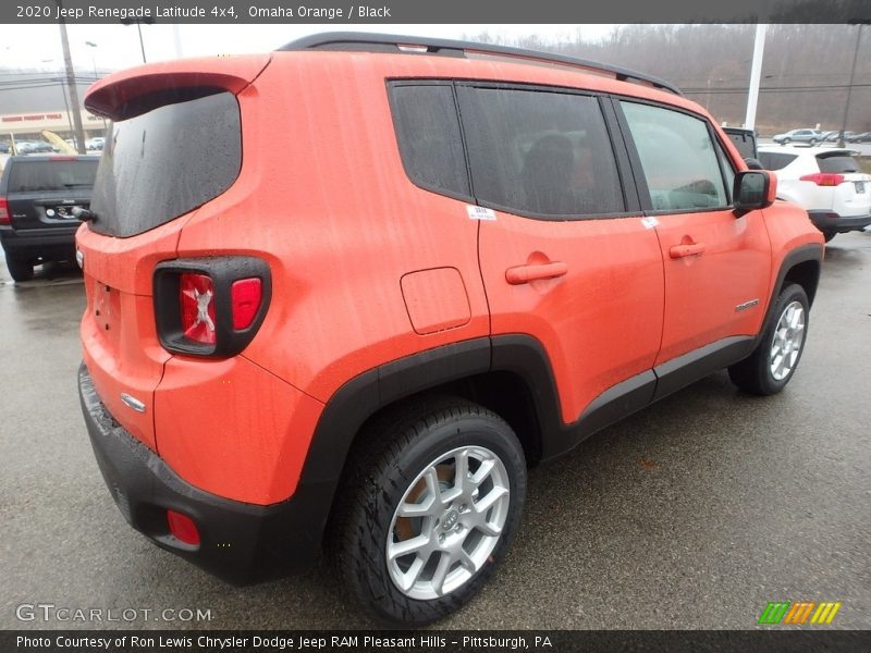 Omaha Orange / Black 2020 Jeep Renegade Latitude 4x4