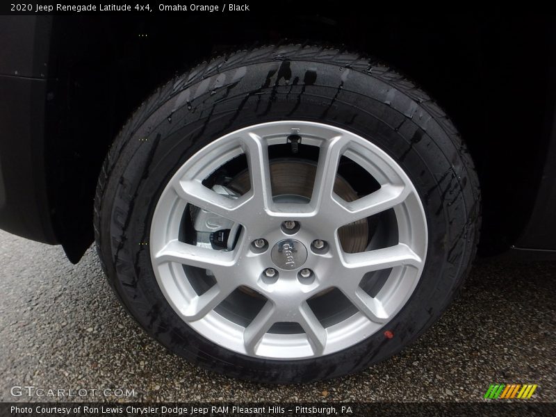 Omaha Orange / Black 2020 Jeep Renegade Latitude 4x4
