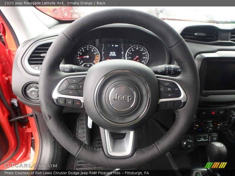 Omaha Orange / Black 2020 Jeep Renegade Latitude 4x4