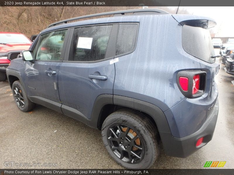 Slate Blue Pearl / Black 2020 Jeep Renegade Latitude 4x4