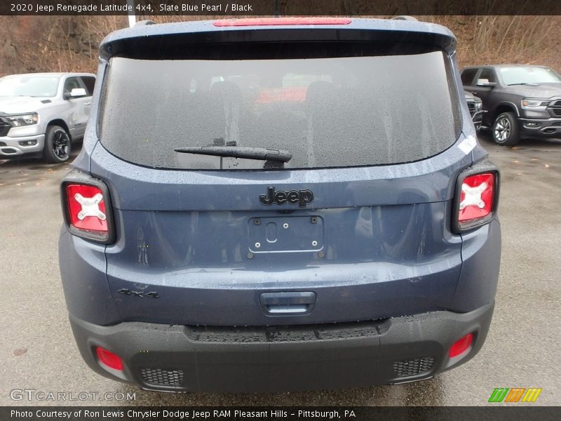 Slate Blue Pearl / Black 2020 Jeep Renegade Latitude 4x4