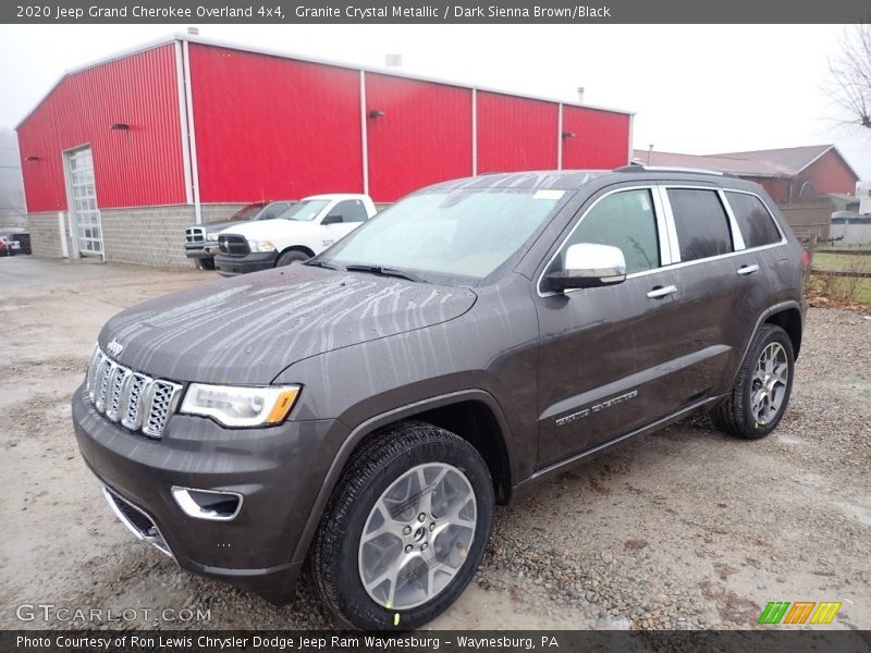 Granite Crystal Metallic / Dark Sienna Brown/Black 2020 Jeep Grand Cherokee Overland 4x4