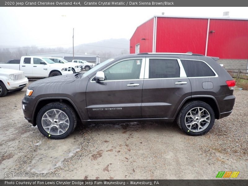 Granite Crystal Metallic / Dark Sienna Brown/Black 2020 Jeep Grand Cherokee Overland 4x4