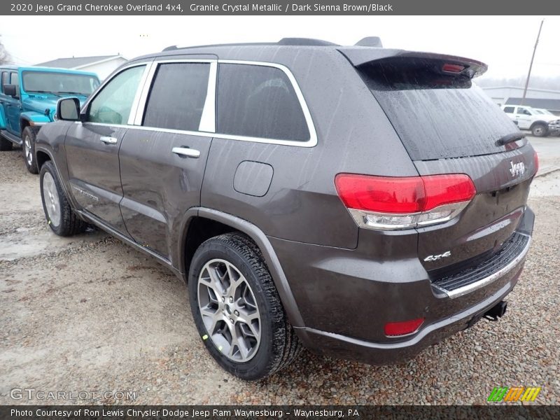 Granite Crystal Metallic / Dark Sienna Brown/Black 2020 Jeep Grand Cherokee Overland 4x4