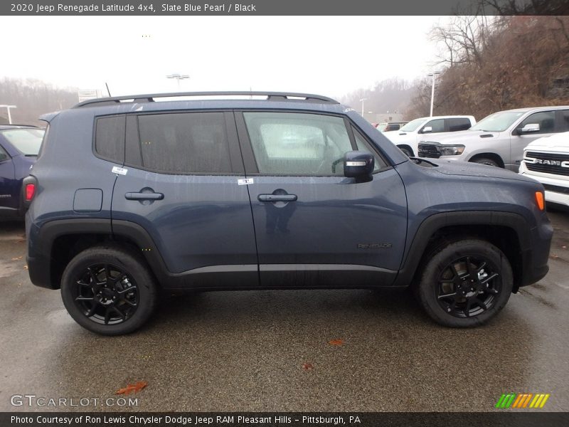 Slate Blue Pearl / Black 2020 Jeep Renegade Latitude 4x4