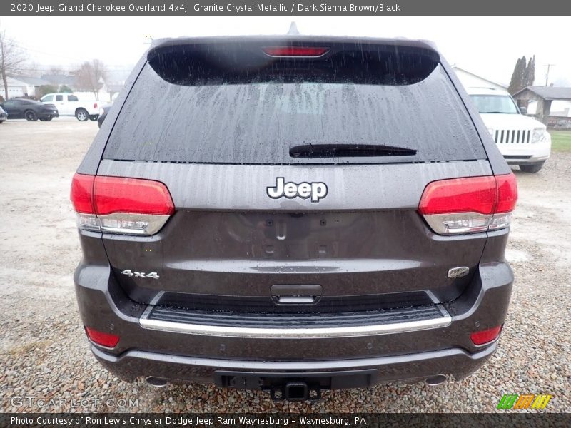 Granite Crystal Metallic / Dark Sienna Brown/Black 2020 Jeep Grand Cherokee Overland 4x4