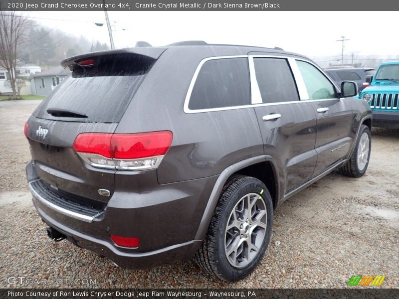 Granite Crystal Metallic / Dark Sienna Brown/Black 2020 Jeep Grand Cherokee Overland 4x4