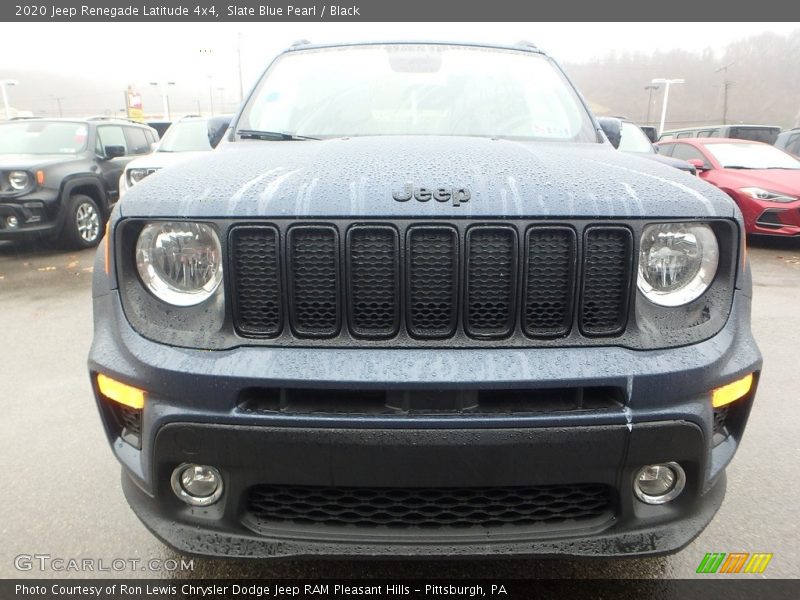 Slate Blue Pearl / Black 2020 Jeep Renegade Latitude 4x4