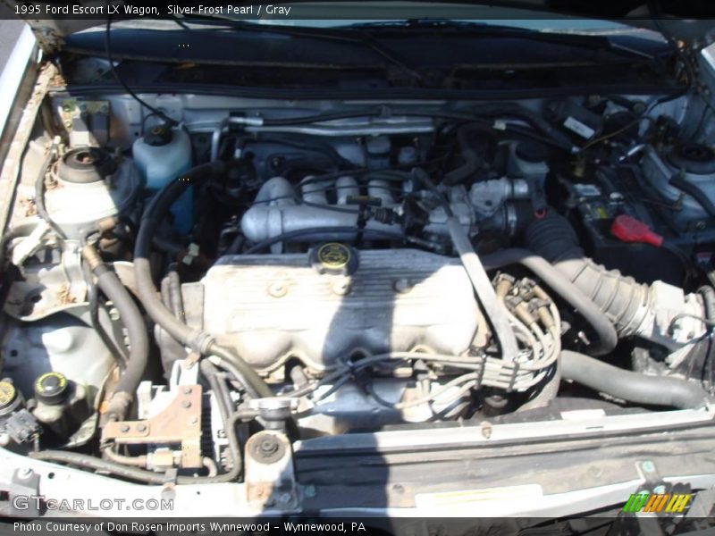 Silver Frost Pearl / Gray 1995 Ford Escort LX Wagon