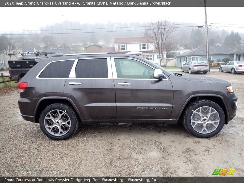Granite Crystal Metallic / Dark Sienna Brown/Black 2020 Jeep Grand Cherokee Overland 4x4