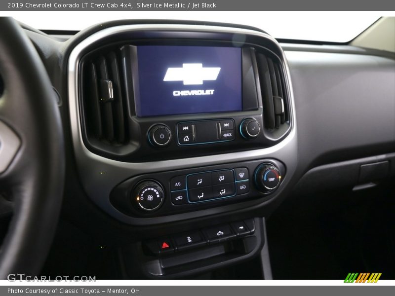 Silver Ice Metallic / Jet Black 2019 Chevrolet Colorado LT Crew Cab 4x4
