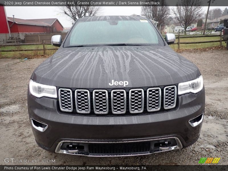 Granite Crystal Metallic / Dark Sienna Brown/Black 2020 Jeep Grand Cherokee Overland 4x4